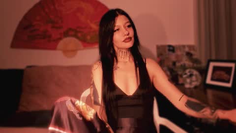 Snapshot of missblacklilith chatting on 10.26.25 The Empress online show from 10.26.25