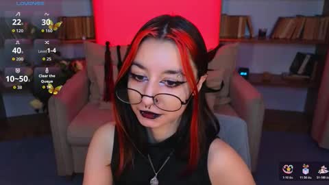 Snapshot of mistress__marcelline chatting on 11.29.25 Marcelline online show from 11.29.25