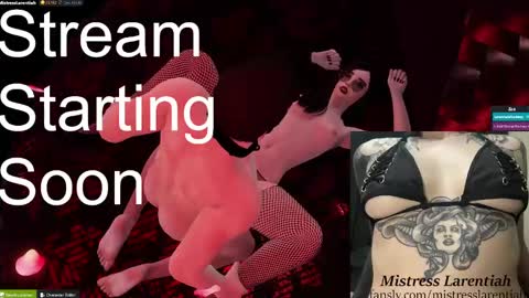 Mistress Larentiah online show from 12.26.24