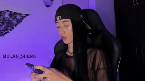 Snapshot of mulan_sheng69 chatting on 01.28.25 Mulan Sheng next broadcast December 4 online show from 01.28.25