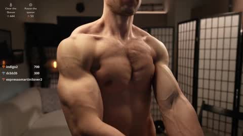 Snapshot of muscularfriend chatting on 02.22.25 Ivan online show from 02.22.25