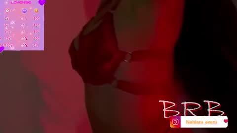 NAHIARA EVANS online show from 07.23.26