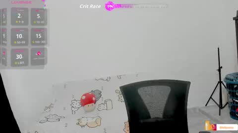 Snapshot of naoko_uwu chatting on 10.19.25 Naoko online show from 10.19.25