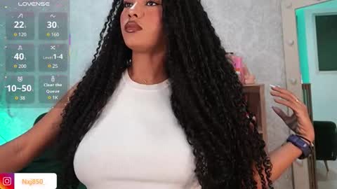 Snapshot of naomixjones1 chatting on 03.18.26 Naomi online show from 03.18.26