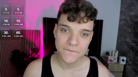 Snapshot of naughty_twink_ chatting on 10.28.25 Noah online show from 10.28.25