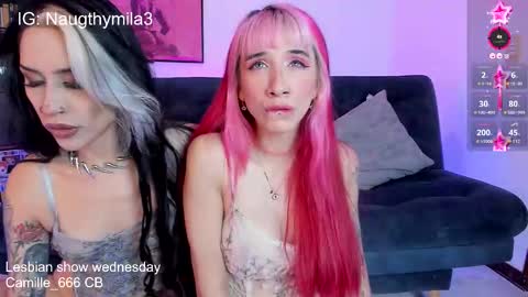 Snapshot of naugthymila3 chatting on 09.17.25 Mila aka Dominika - Nov 20 Birthday show Onlyfans Naugthymila online show from 09.17.25