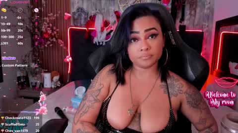 Snapshot of nekomisaki chatting on 02.19.25 Miah online show from 02.19.25