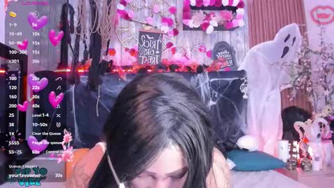 Snapshot of nekomisaki chatting on 11.04.25 Miah online show from 11.04.25