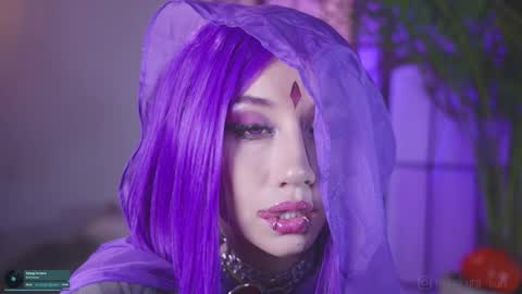 Snapshot of nekyra_san chatting on 10.25.25 Mely Birthday party saturday night BYO online show from 10.25.25