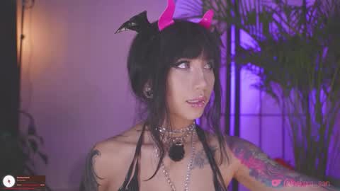 Snapshot of nekyra_san chatting on 10.27.25 Mely Birthday party saturday night BYO online show from 10.27.25