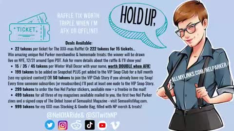 Nel Parker online show from 01.12.25