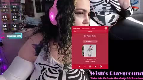 Wishs Playground online show from 10.16.25