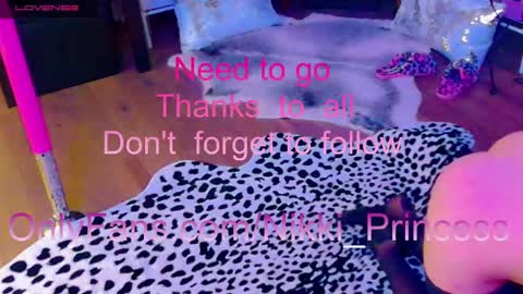 Snapshot of nikkiprincess chatting on 01.12.25 Schedule IN BIO online show from 01.12.25