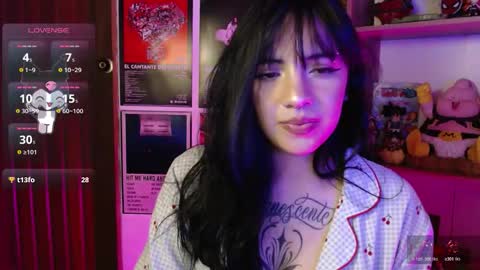 Snapshot of ninfa_ch chatting on 02.26.26 Ninfa online show from 02.26.26