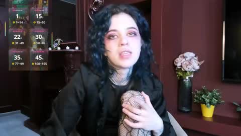 Snapshot of noellegothicshadow chatting on 04.17.26 Elly online show from 04.17.26
