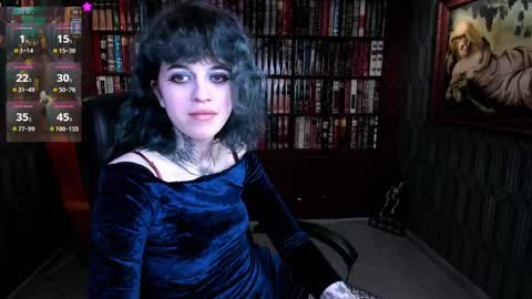 Snapshot of noellegothicshadow chatting on 05.31.26 Elly online show from 05.31.26