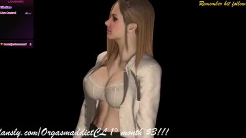 Snapshot of orgasmaddictcl chatting on 02.22.25 orgasmaddictcl online show from 02.22.25
