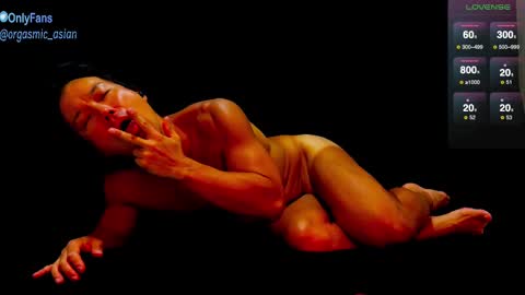 Orgasmic Asian online show from 03.01.25