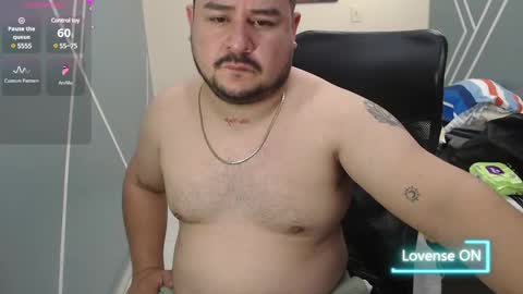 Snapshot of oso_gael chatting on 01.25.25 Bear Gael online show from 01.25.25