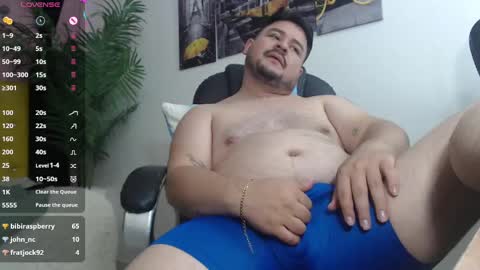 Snapshot of oso_gael chatting on 02.12.25 Bear Gael online show from 02.12.25