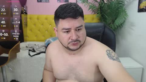 Snapshot of oso_gael chatting on 03.12.25 Bear Gael online show from 03.12.25