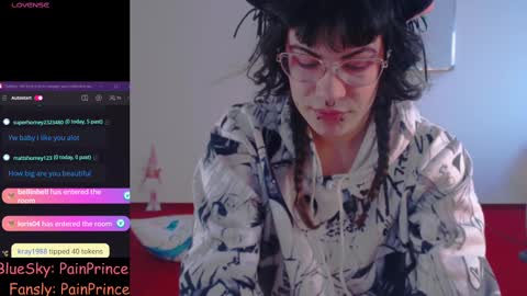 Snapshot of pain_prince chatting on 02.19.25 Pain Prince online show from 02.19.25