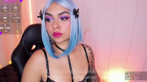 Snapshot of pandorabeker chatting on 12.13.24 online show from 12.13.24