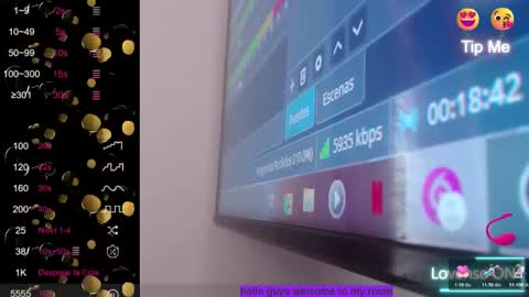 Snapshot of paris_of_angel chatting on 11.20.25 Paris Of Angel online show from 11.20.25