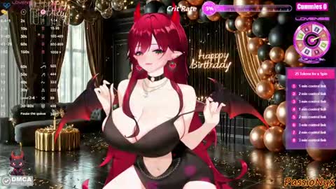 Succubus Nyx online show from 06.29.26
