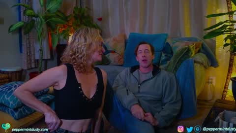 Snapshot of peppermintdusty chatting on 12.05.24 Peppermint and Dusty online show from 12.05.24