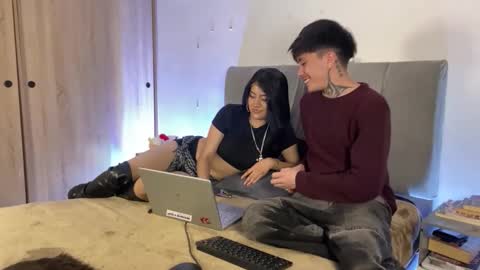 first anal video in bio we are lucy and perceo follow us online show from 04.28.26