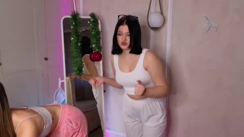 Lora black  and Lili blonde welcome you here online show from 12.21.24