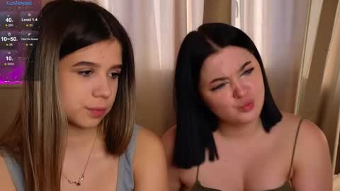 Lora black  and Lili blonde welcome you here online show from 01.07.25