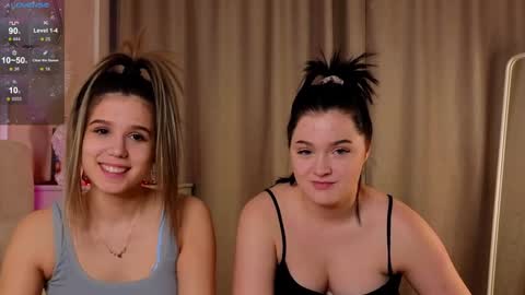 Lora black  and Lili blonde welcome you here online show from 01.12.25