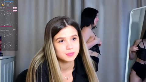 Lora black  and Lili blonde welcome you here online show from 01.31.25