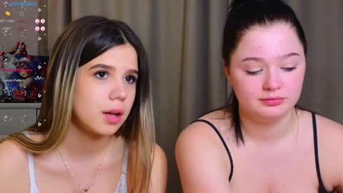 Lora black  and Lili blonde welcome you here online show from 02.07.25