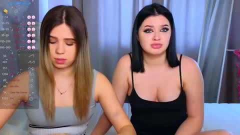 Lora black  and Lili blonde welcome you here online show from 02.09.25