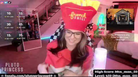 Pluto Princess online show from 10.05.25