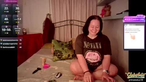 Snapshot of princesslux18 chatting on 12.04.24 Lux Alot Luxi online show from 12.04.24