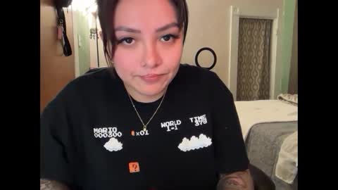 Snapshot of pumpkin_bunny chatting on 10.15.25 Pumpkin bunny online show from 10.15.25