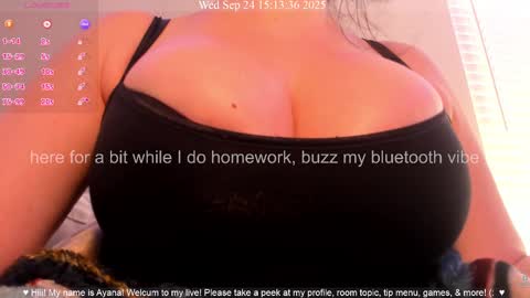 Ayana Delatorre online show from 09.24.25