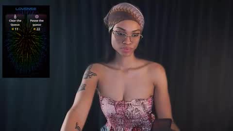 Snapshot of queendom_ing chatting on 12.21.24 Sweet Goddess online show from 12.21.24