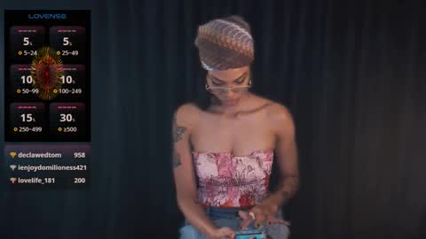 Snapshot of queendom_ing chatting on 12.21.24 Sweet Goddess online show from 12.21.24