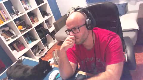 ravingr3d3 online show from 10.13.25