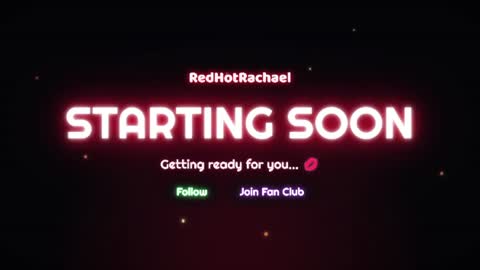 Red Hot Rachael online show from 07.10.26