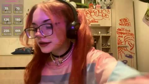 Snapshot of redheadcatxd chatting on 04.19.26 Eva online show from 04.19.26