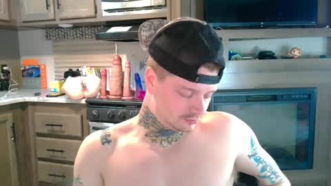 Snapshot of redinthebed chatting on 01.01.25 InkedGinger online show from 01.01.25