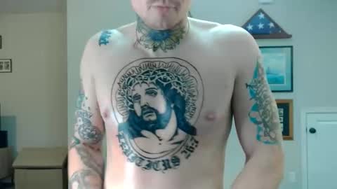 Snapshot of redinthebed chatting on 03.08.25 InkedGinger online show from 03.08.25