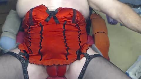 Red Satin Coat online show from 09.14.25