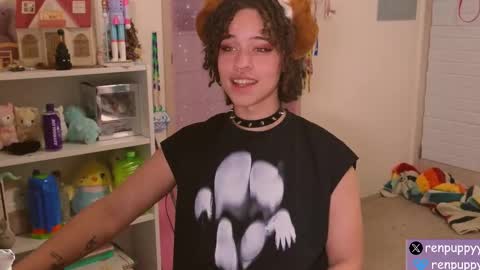 Snapshot of renpuppy chatting on 02.22.26 REN online show from 02.22.26